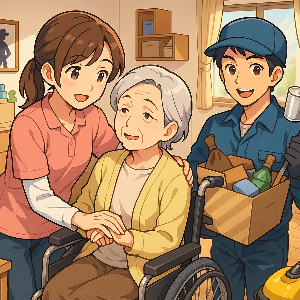 愛知県西尾市の24時間、便利屋ダイコーが支える介護保険外サービス