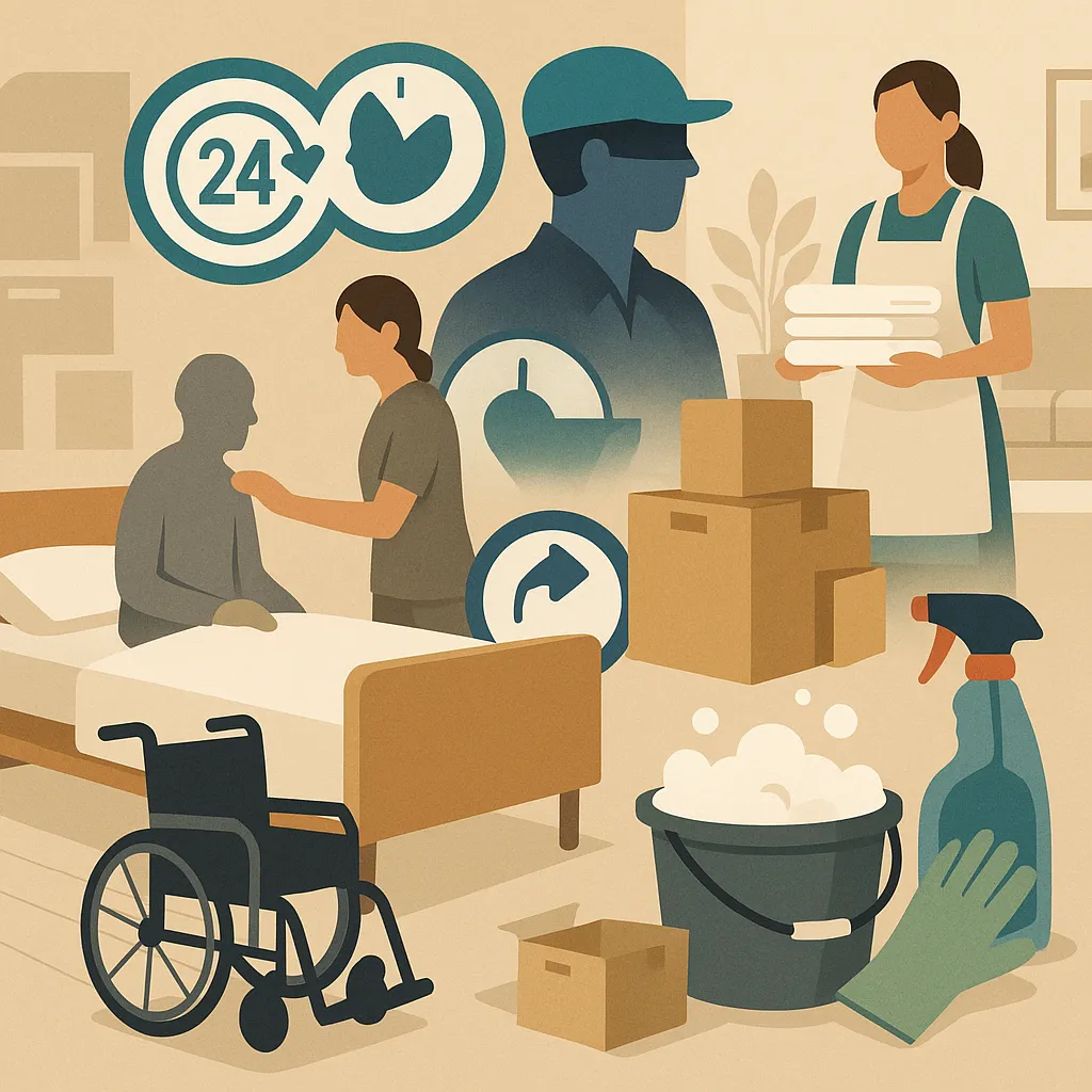 西尾市で24時間対応の介護保険外サービスと家事代行サービス