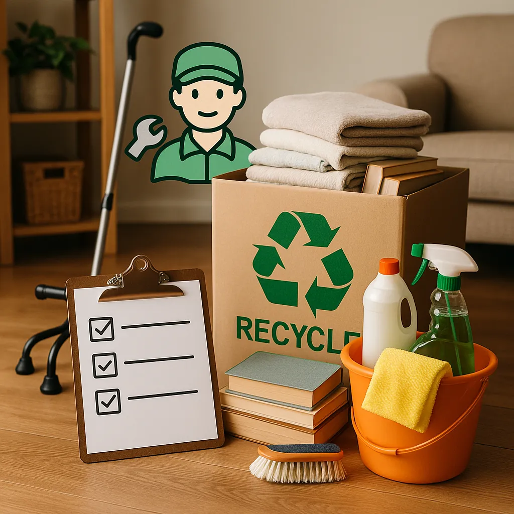 介護保険外サービス活用と部屋の片付け 便利屋ダイコーの3ステップ